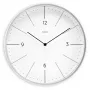 Quarzuhr Hama Sardinia Circle Grau Weiß Batterie AA 300 mm