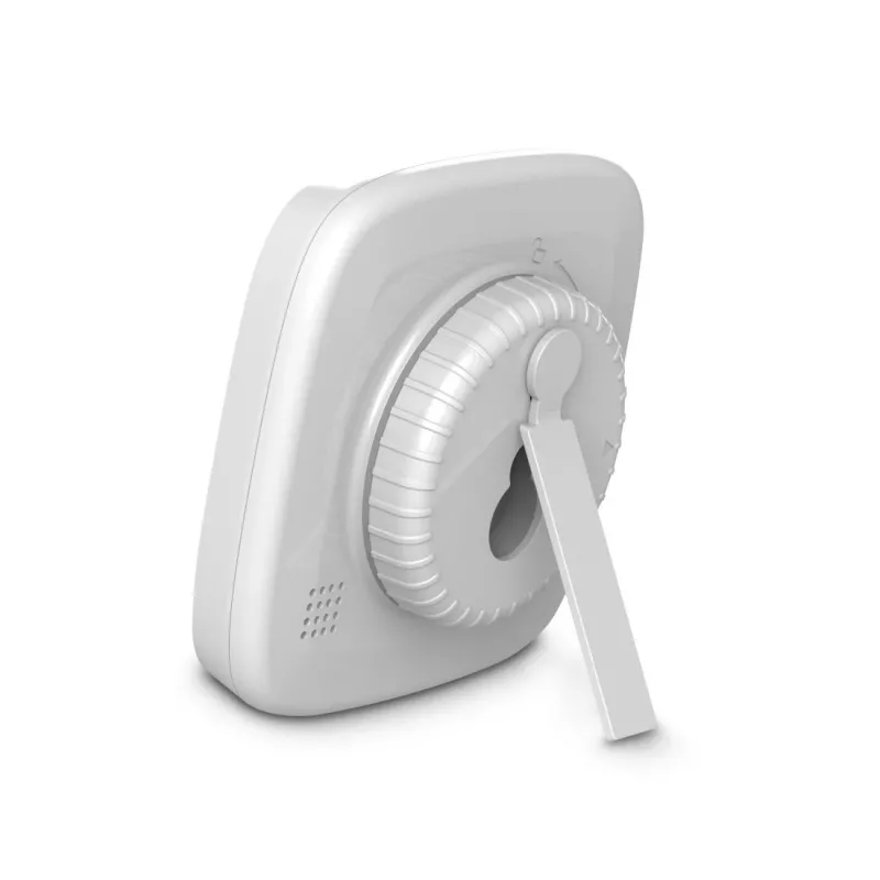 Digitaluhr Hama 00185893 Quadratisch Weiß Wand/Tisch Batterie AAA