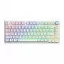 Gaming-Tastatur Savio Phenix WHITE GAT Gelb USB Bluetooth QWERTY