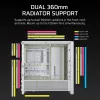 CORSAIR Mid-tower - Geh Midi Frame 4000d Weiß