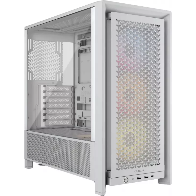 CORSAIR Mid-tower - Geh Midi Frame 4000d Rs ArGB Weiß