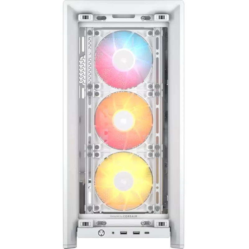 CORSAIR Mid-tower - Geh Midi Frame 4000d Rs ArGB Weiß