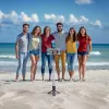 Hama Fancy Stand 70 II Selfie-Stick Smartphone Schwarz