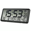 Hama Jumbo Digitaluhr Rechteck Schwarz