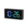 Hama Ibiza digitaler Wecker, Schwarz, Grau
