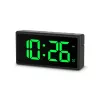 Hama Ibiza digitaler Wecker, Schwarz, Grau