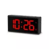 Hama Ibiza digitaler Wecker, Schwarz, Grau