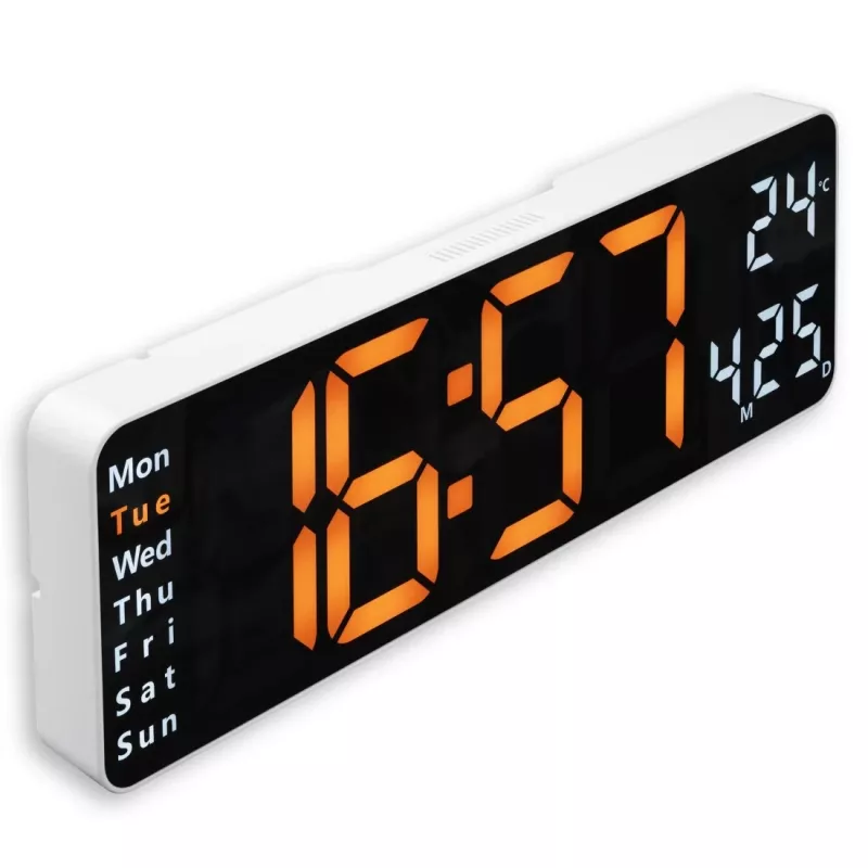 Hama Santa Cruz Digitaluhr Rechteck Schwarz