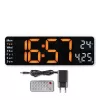 Hama Santa Cruz Digitaluhr Rechteck Schwarz