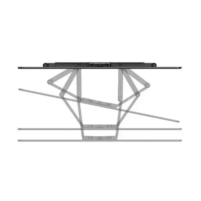 Hama Ultraslim Wandhalterung 2,29 m Schwarz Max 50 kg VESA 600x400