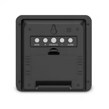 Hama Mykonos Schwarz Batterie Innen Außenthermometer Regensensor