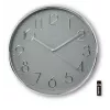 Hama Corsica Quarzuhr rund Grau, Silber