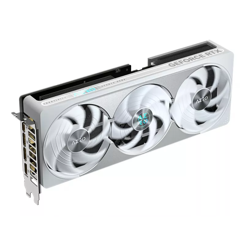 GIGABYTE GeForce RTX 5080 AERO OC SFF 16G Grafikkarte - 16 GB GDDR7, 256 Bit, PCI-E 5.0, 2730 MHz Kerntakt, 3 x DisplayPort, 1 x HDMI, GV-N5080AERO OC-16GD