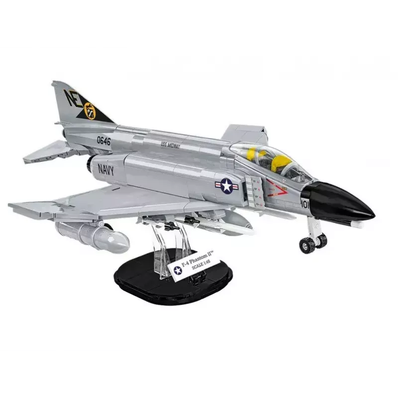 Cobi Blocks Armed Force F-4 Phantom II Modell, 703-teiliger Konstruktionsbausatz
