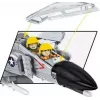 Cobi Blocks Armed Force F-4 Phantom II Modell, 703-teiliger Konstruktionsbausatz