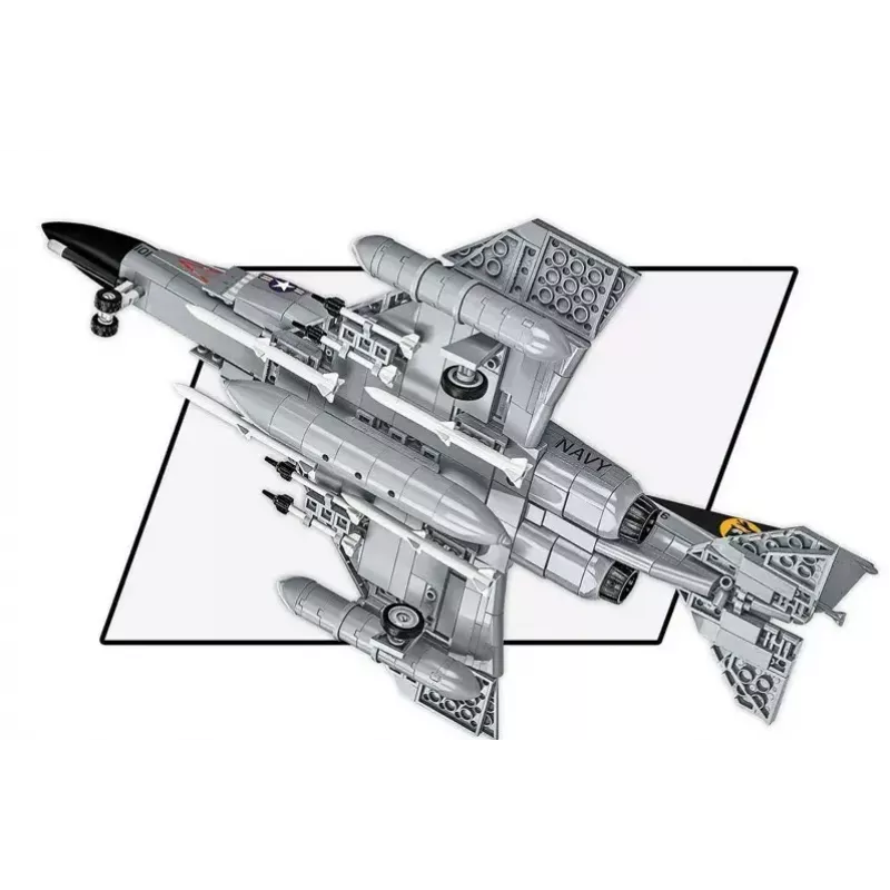 Cobi Blocks Armed Force F-4 Phantom II Modell, 703-teiliger Konstruktionsbausatz