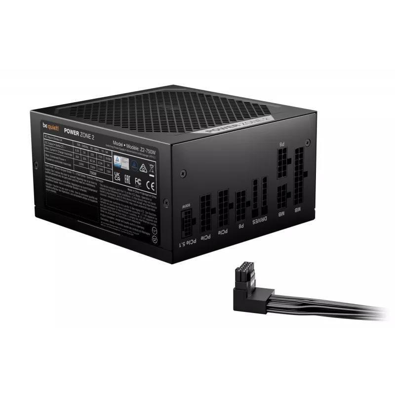 be quiet! POWER ZONE 2 750W Netzteil 20+4 pin ATX ATX Schwarz