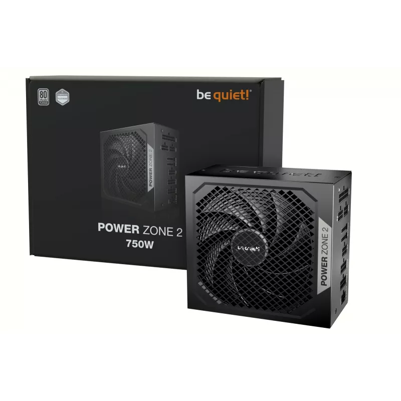 be quiet! POWER ZONE 2 750W Netzteil 20+4 pin ATX ATX Schwarz