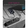 ICY BOX IB-HUB1720-U3 Schwarz