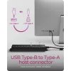 ICY BOX IB-HUB1720-U3 Schwarz