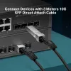 TP-Link 3 Meter 10G SFP+ Direct Attach Kabel, 3 m, DAC, SFP+, SFP+