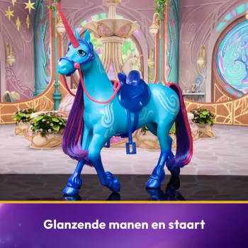 Unicorn Academy, River mit 2 Reitzubehören, 11 inch, kompatibel mit Isabel, Puppen & Einhornspielzeug für Mädchen ab 4 Jahren