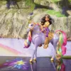 Modepuppe Usorteret Unicorn Academy Sophia & Light Magic Wildstar mit Regenbogen-Lichteffekten, LR44-Batterien, 241 mm