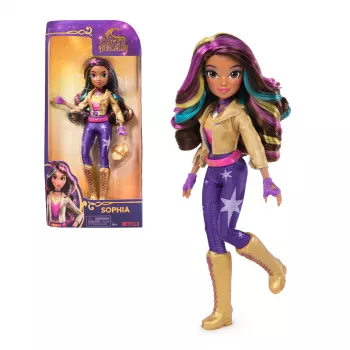 Unicorn Academy, Sophia-Puppe mit 6 Zubehörteilen, 24 cm, Puppen & Einhornspielzeug für Mädchen ab 4 Jahren