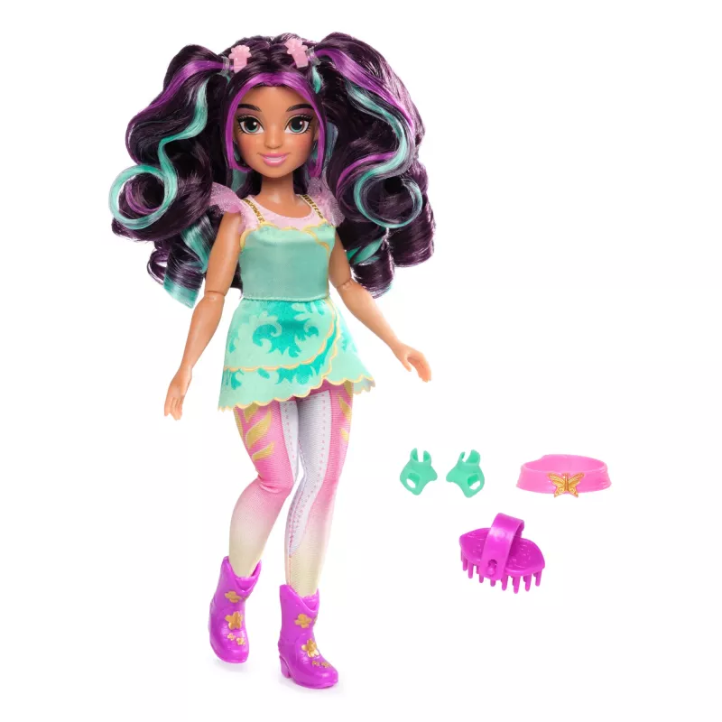 Modepuppe Spinmaster Unicorn Academy Ava 241 mm Mehrfarbig