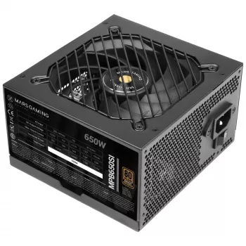 Mars Gaming MPB650SI Netzteil 650 W 24-Pin ATX ATX Schwarz