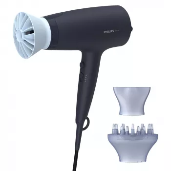 Philips 3000 series 3000 BHD360/20 Haartrockner, DC, Navy, Aufhängeöse, 1,8 m, 2100 W, 220-240 V