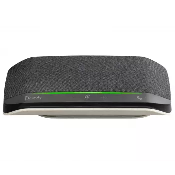 HP Poly Sync 10 USB-A USB-C Speakerphone, PC, Silber, 0.715 m, IP64, Windows 10, Windows 11, MacOS