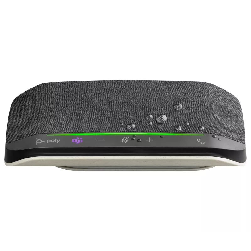 HP Poly Sync 10 USB-A USB-C Speakerphone, PC, Silber, 0.715 m, IP64, Windows 10, Windows 11, MacOS