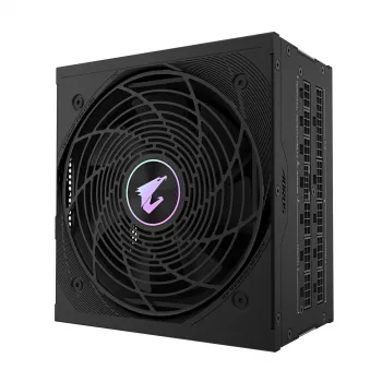 GIGABYTE AORUS ELITE P850W Netzteil – PCIe 5.0, 80 PLUS Platinum, vollmodularer Aufbau, 120-mm-Lüfter, ATX 3.0-kompatibel, EU-Stecker