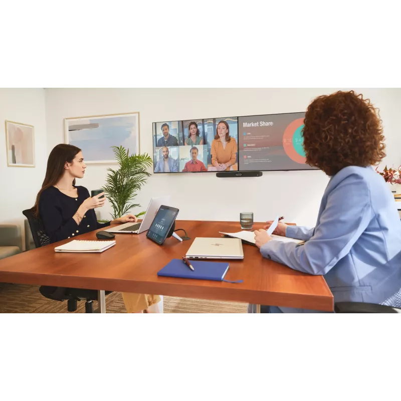 HP Poly Studio X32 All-In-One Video Bar Ohne Netzteil