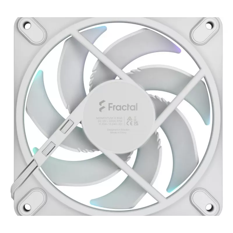 FRACTAL DESIGN Cooling Fan Momentum 12 RGB White