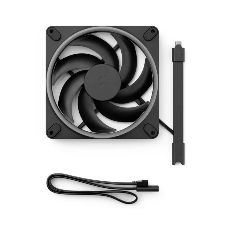 FRACTAL DESIGN Cooling Fan Momentum 14 RGB 3-pack Schwarz