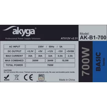 AKYGA Netzteil - 700W 20+4 Pin ATX
