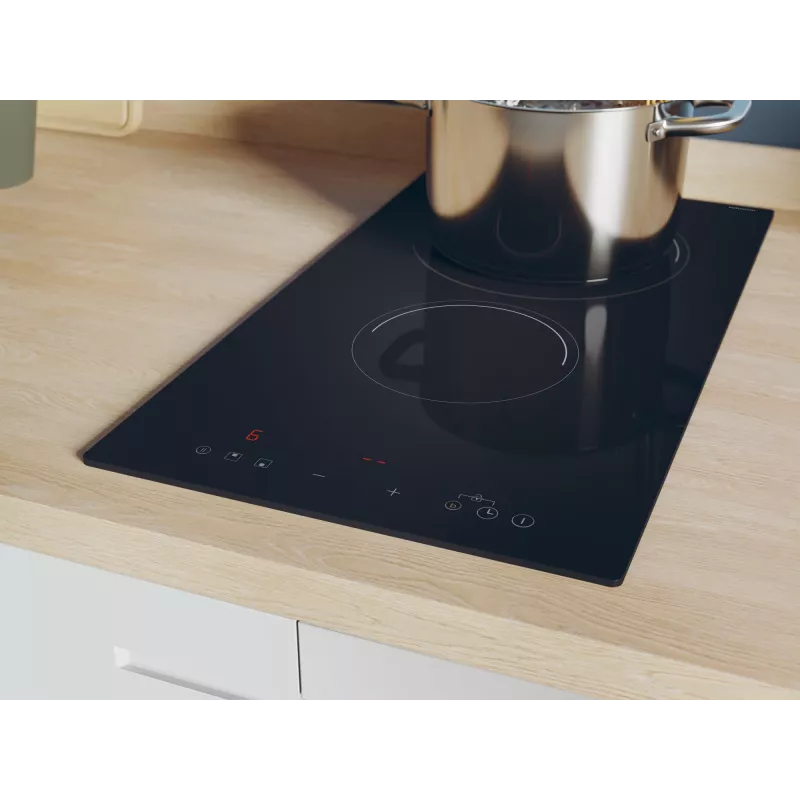 Candy Idea CID 30/1 Schwarz Einbau 30 cm Induktionskochfeld 2 Zonen