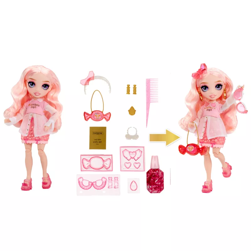 Rainbow High Creative Crystals Modepuppe – Bella