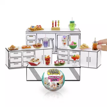 Miniverse Make It Mini Foods: Cafe in PDQ Series 4, 8 yr(s), Mehrfarbig, Kunststoff