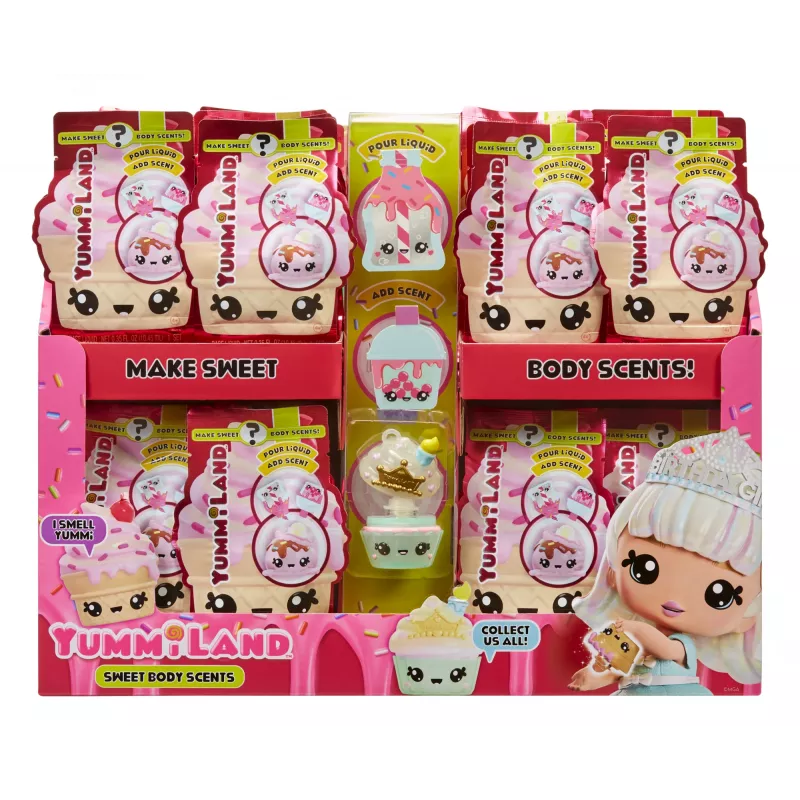 MGA Entertainment Yummiland Num Nom Body Scent Asst in PDQ, 4 Jahre, Mehrfarbig, Kunststoff