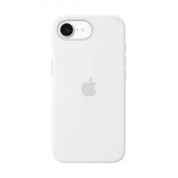 APPLE Apple Silikon Hülle iPhone 16e Weiß