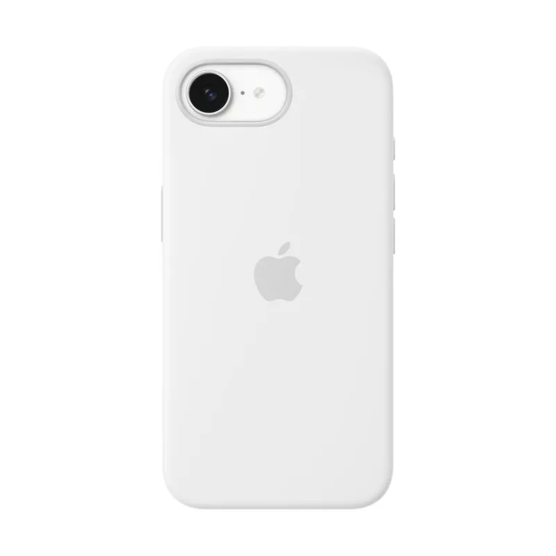 APPLE Apple Silikon Hülle iPhone 16e Weiß