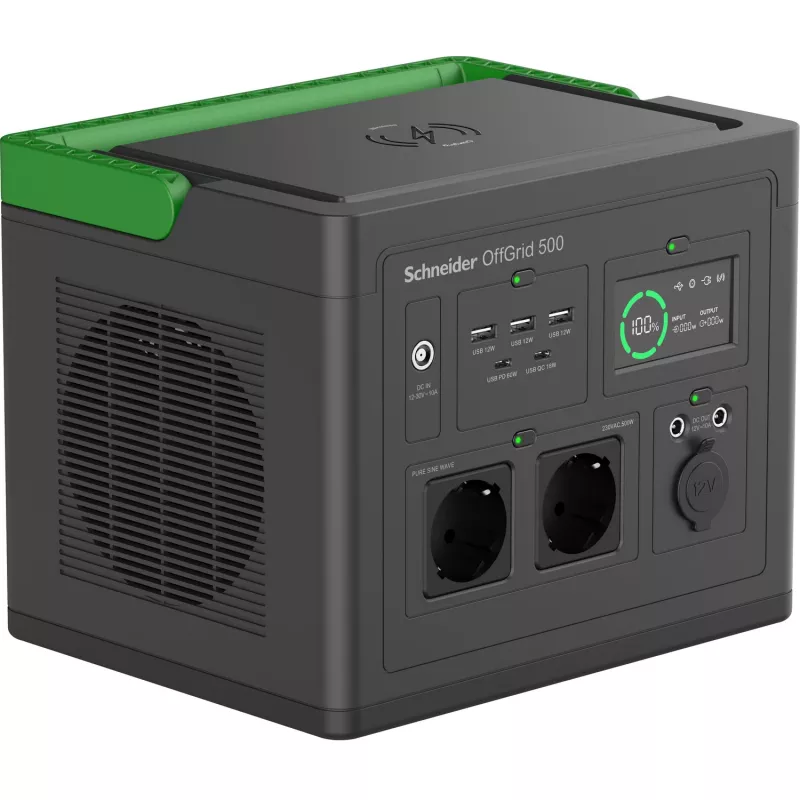 APC PPS500-GR Tragbare Powerstation Lithium-Ionen (Li-Ion) 749 W 5,5 kg
