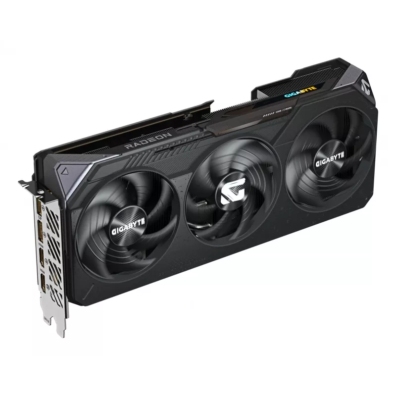 GIGABYTE Grafikkarte Radeon RX 9070 — 16 GB GDDR6, PCIe 5.0, 256-Bit, 2700 MHz Boost, 2×HDMI 2.1b, 2×DP 2.1a, 3 Lüfter