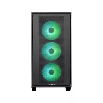 Chieftec GS-03B-OP Computergehäuse Midi Tower Schwarz