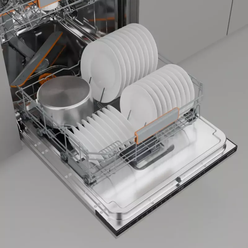 Einbau-Geschirrspüler Gorenje GV673C65 14 Maßgedecke Edelstahl