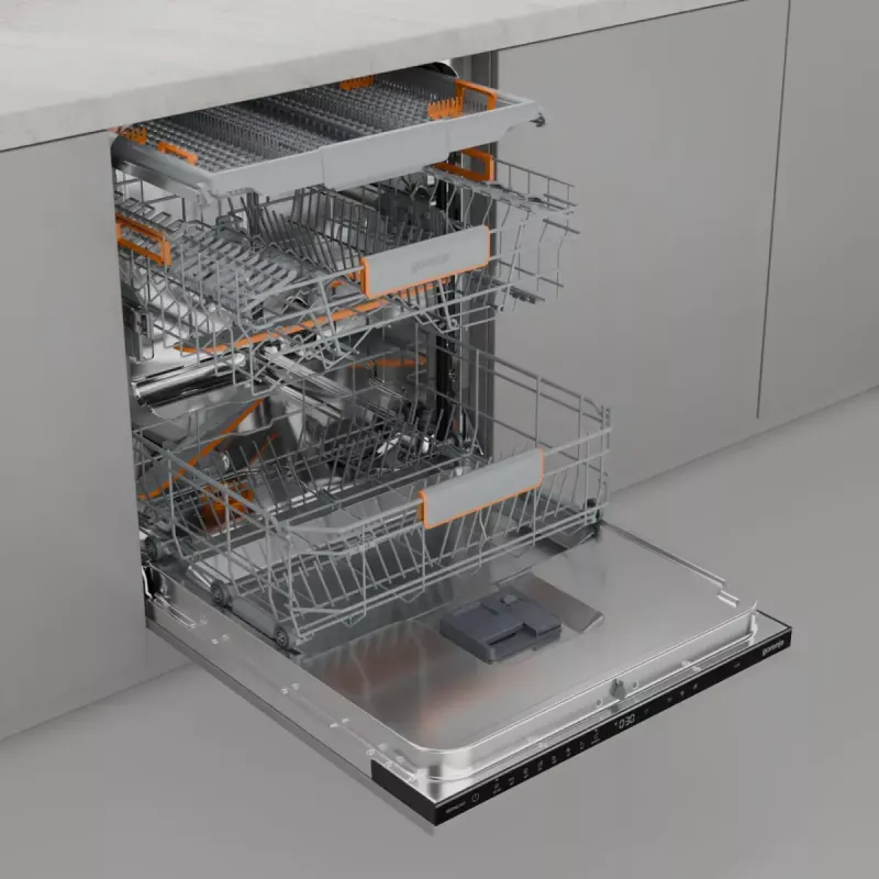 Einbau-Geschirrspüler Gorenje GV673C65 14 Maßgedecke Edelstahl