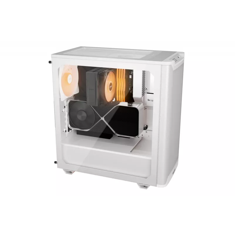 PC-Gehäuse be quiet! Pure Base 501 LX White Midi Tower